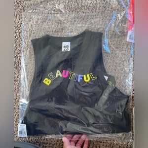 Zumbawear high neck crop top